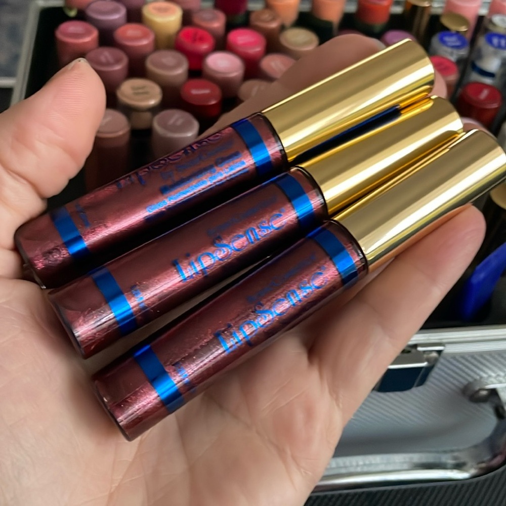 Lipsense Gloss - Red Glitter